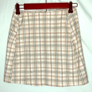Urban Outfitter Plaid Mini Skirt XS
